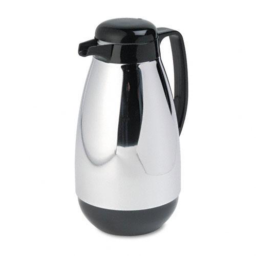 Stainless Steel Coffee Carafe, Glass Lined